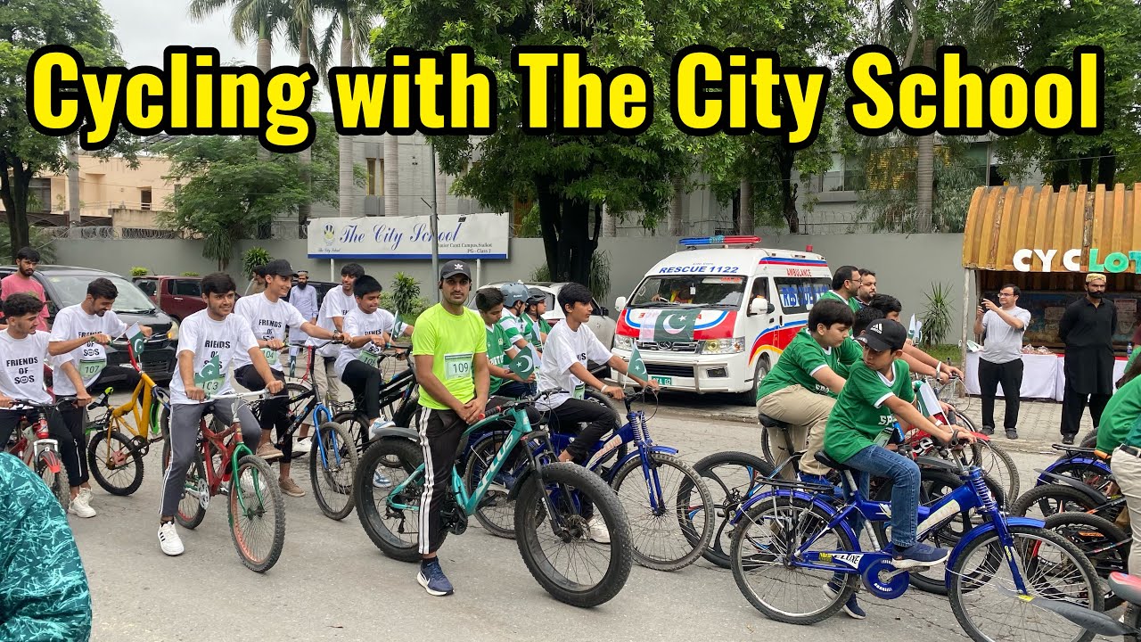 Sialkot&rsquo;s first Cycle rally |🚴| Ghanta ghar akathy huaye