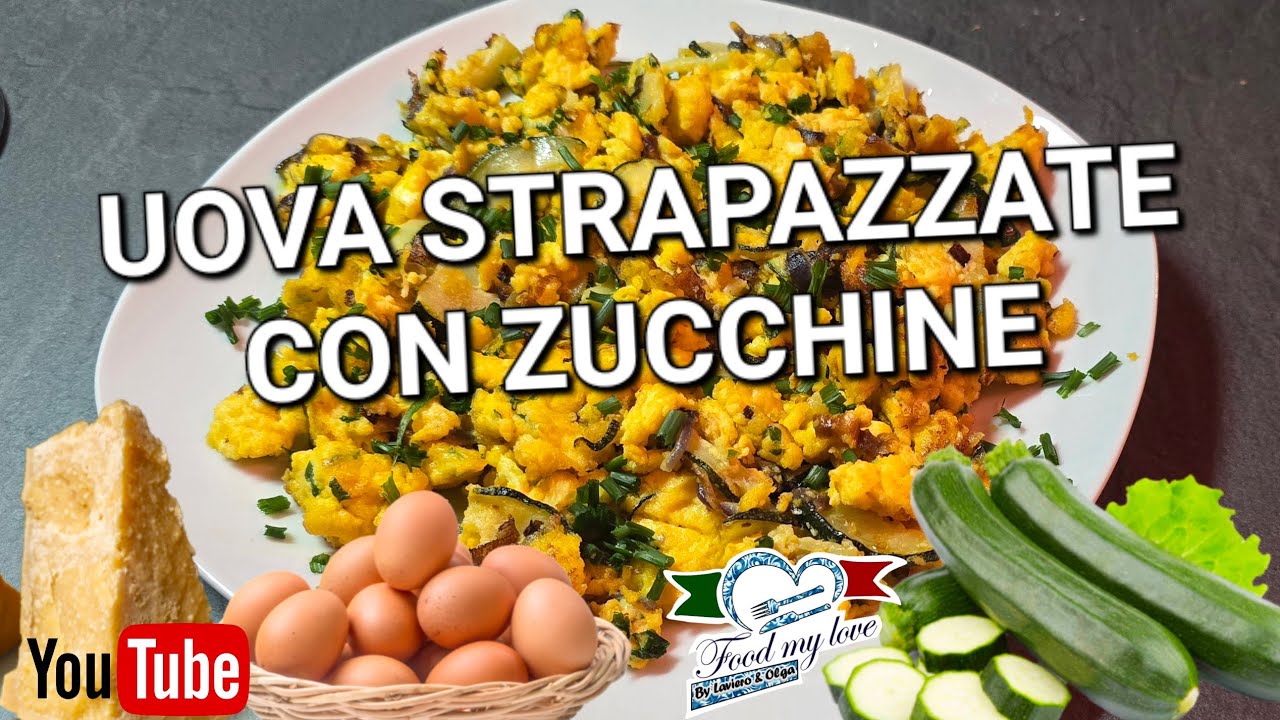 Uova strapazzate con zucchine