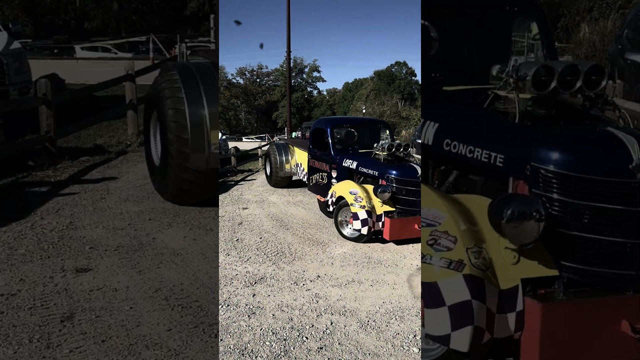 International Express heading to the staging lanes at NC State Fair 2025