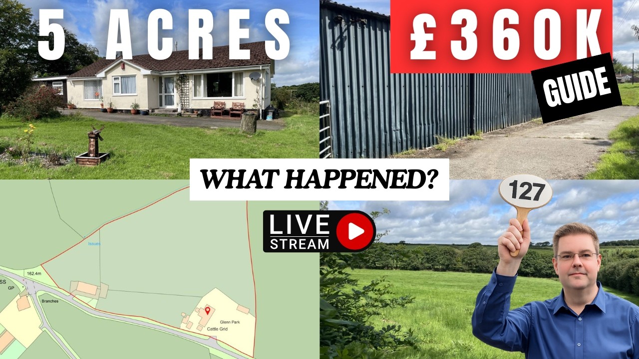 This 5 Acre Smallholding in Devon Was Guided at &pound;360K...So What Happened?