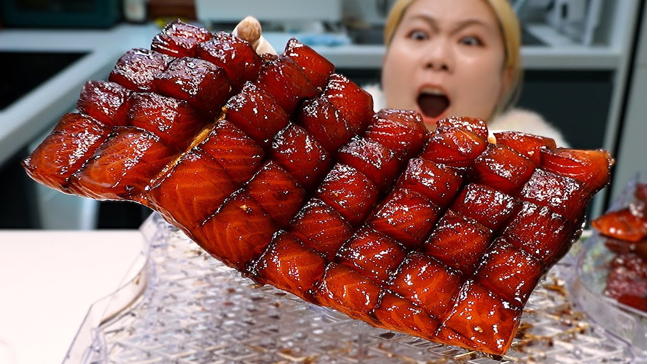 해외에서 난리난 연어캔디🔥 직접 만들어봤는데... 맛이 이럴 수가?!