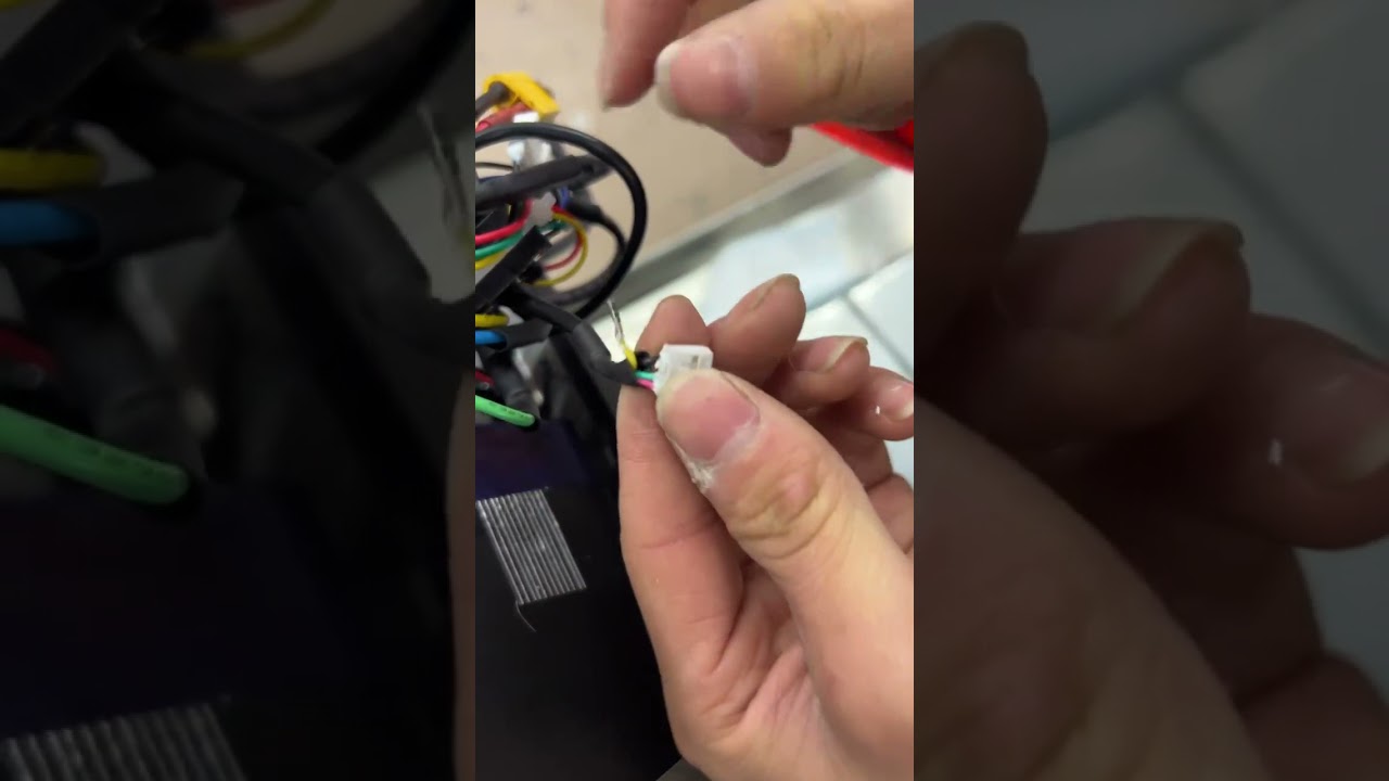 Maintenance method for scooter E10 malfunction