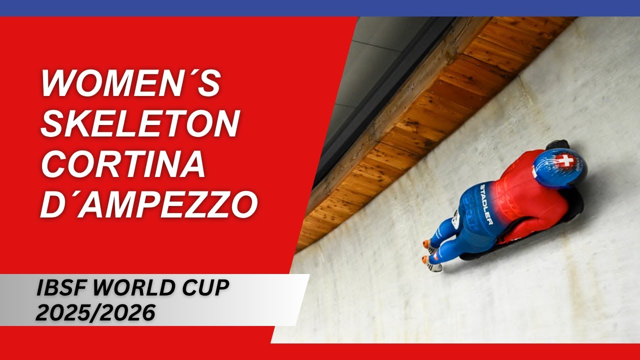 IBSF World Cup Cortina d`Ampezzo- Women's Skeleton - Heat 1