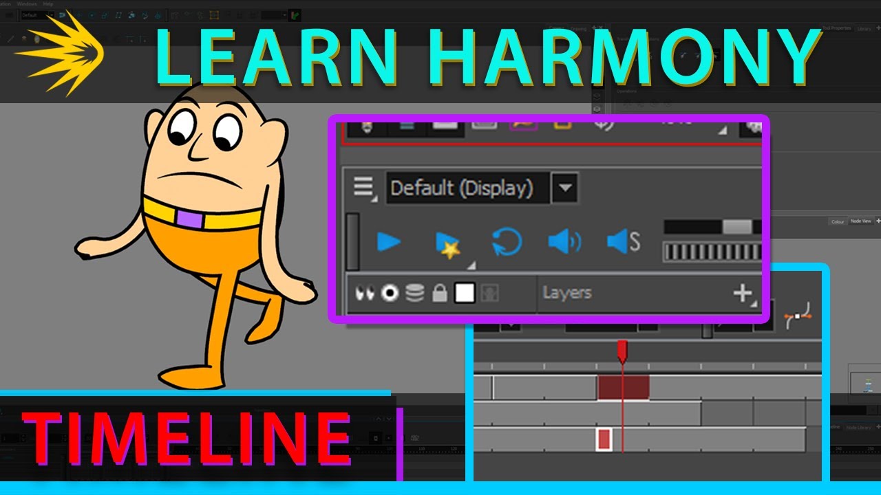 Intro to Toon Boom Harmony - 05 Timeline