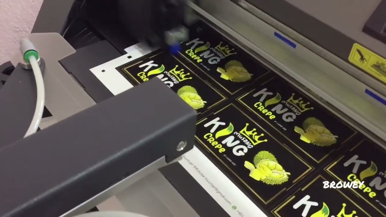 FMark Cutting Graphtec CE6000-40 Plus Cutting Demo