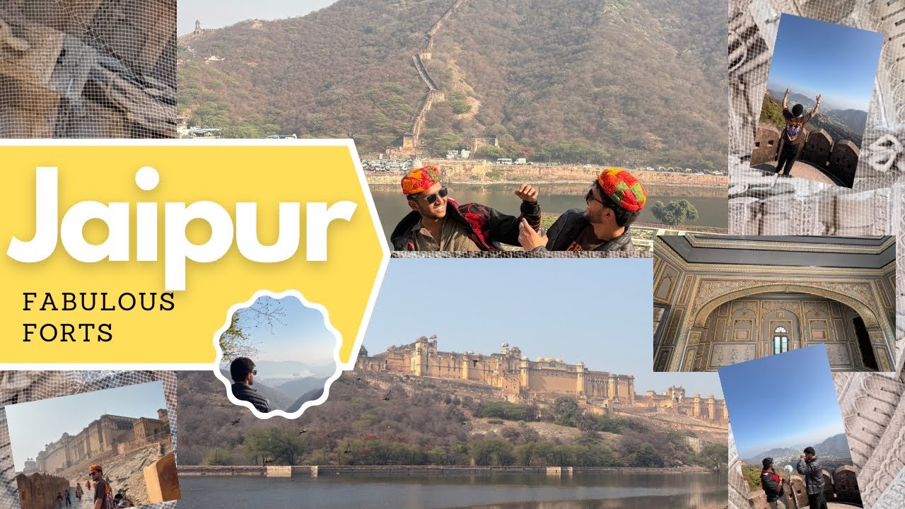 Jaipur Mai Forts ghumne ka maza he alag hai😍 Day2 of Jaipur Vlog