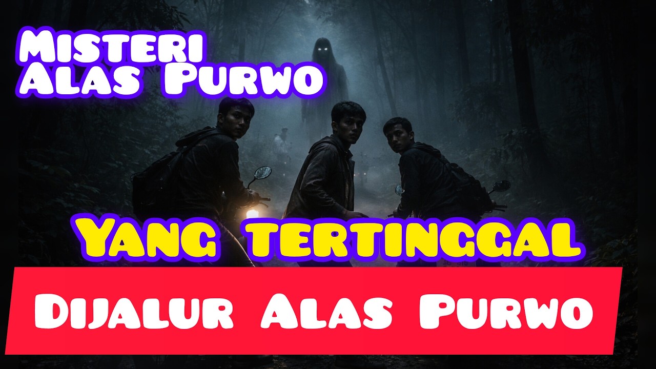 SERAM‼️JALUR ALAS PURWO, JANGAN MENOLEH JIKA ADA YANG MEMANGGIL NAMAMU‼️#horrorstories #ceritahoror