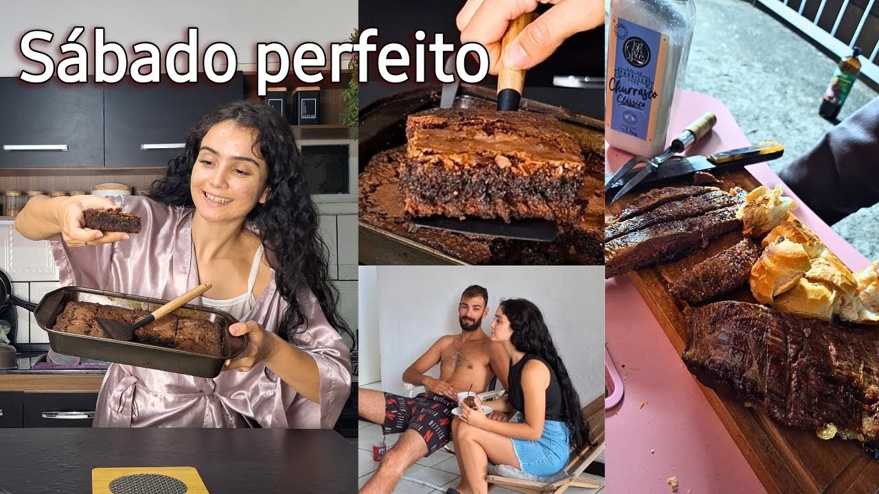 Meu Melhor Brownie Caseiro (Receita + Papo em Dia) | Vlog de Sábado