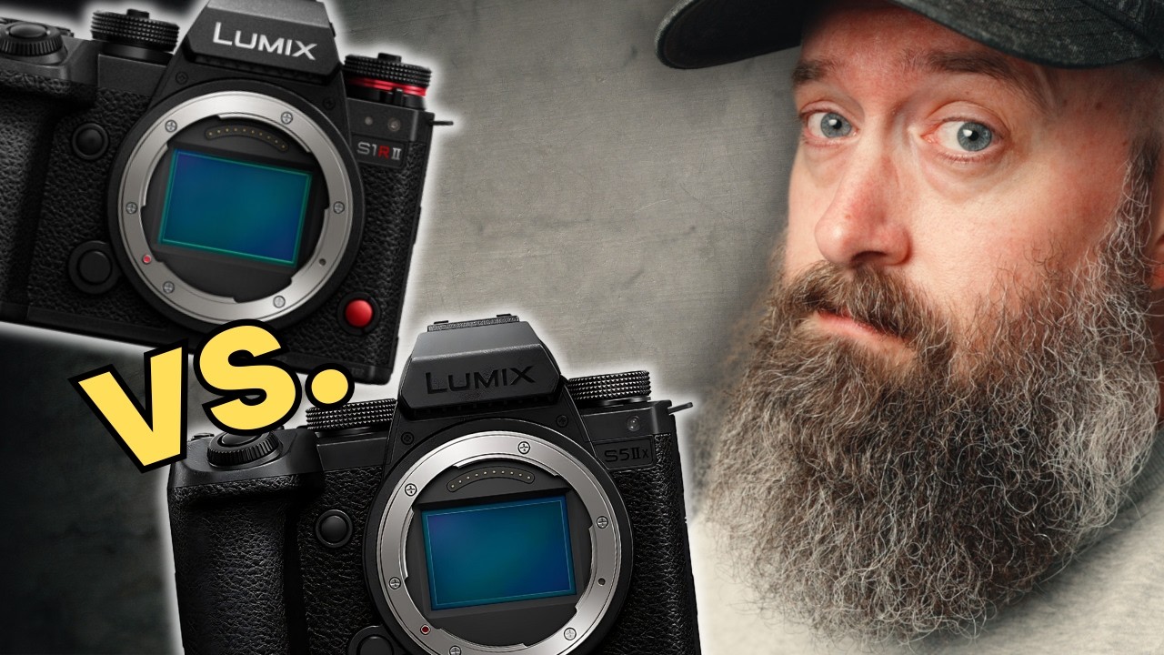 LUMIX S1Rii vs. S5iiX - what's the difference?