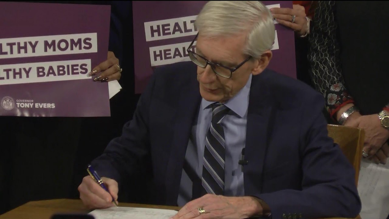 Gov. Evers signs bill expanding postpartum Medicaid coverage