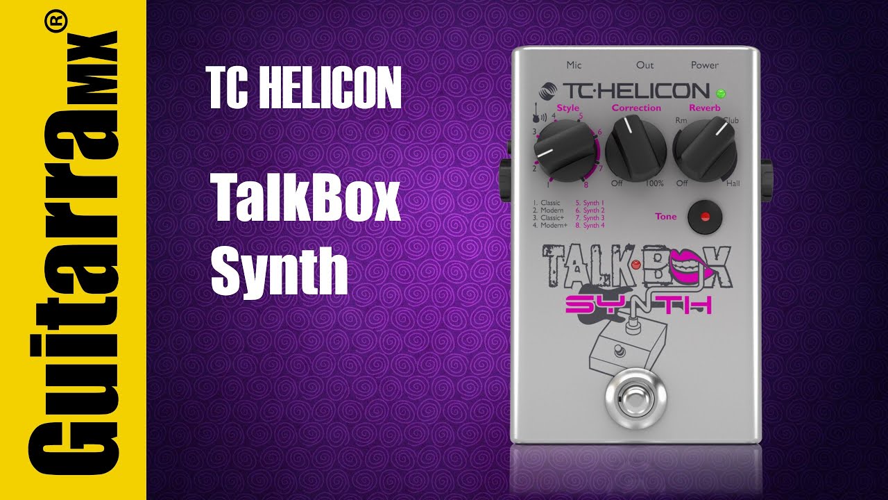 TC HELICON TalkBox Synth | Revista GuitarraMX No.16