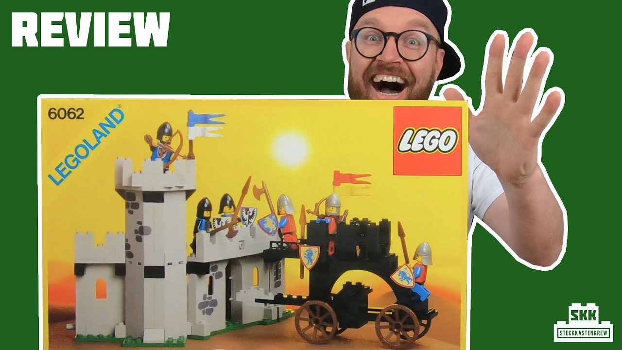 Mein allererstes Ritter-Set aus den goldenen 80ern: LEGO® 6062 von 1987 [Review]