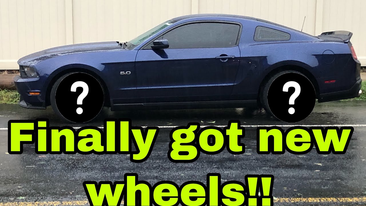 My Mustang Gt Finally Gets New Wheels!