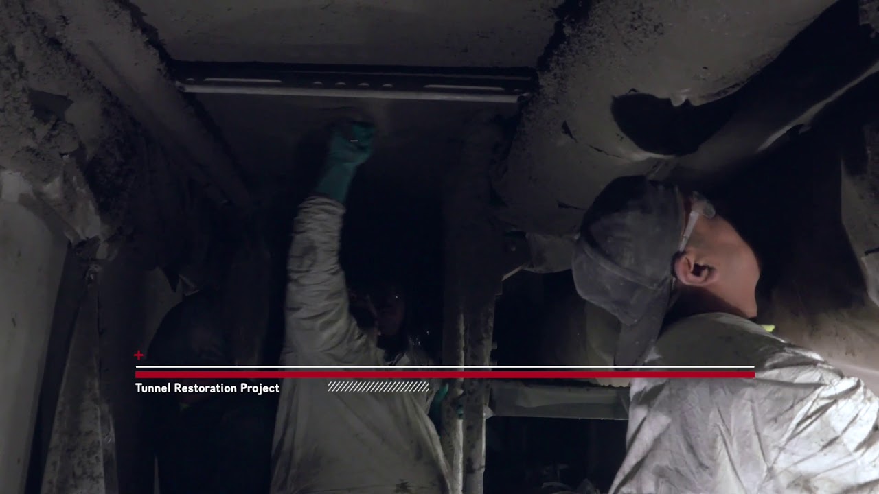 Concrete Tunnel Repair: Start to Finish