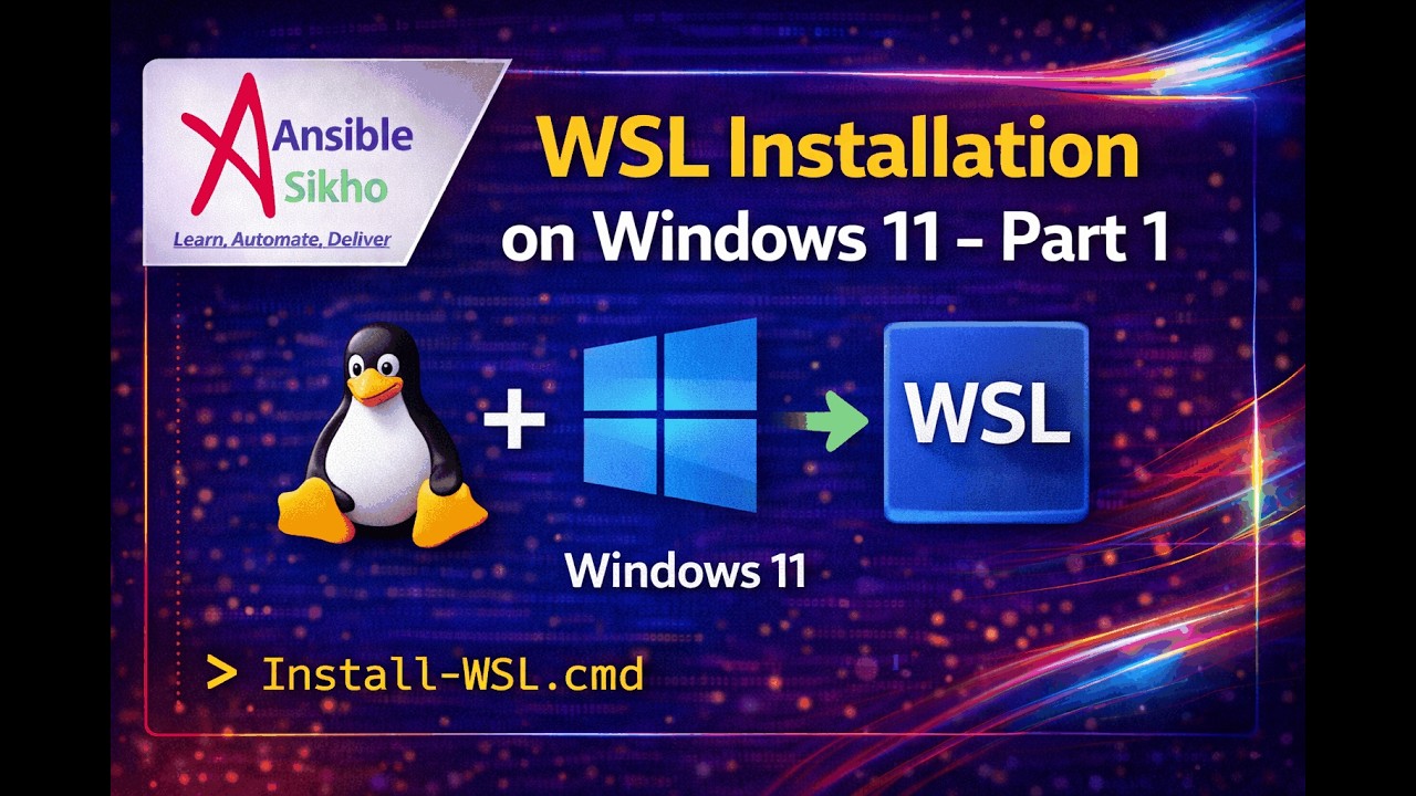 WSL Installation on Windows 11 – Part 1 | Step-by-Step Beginner Guide