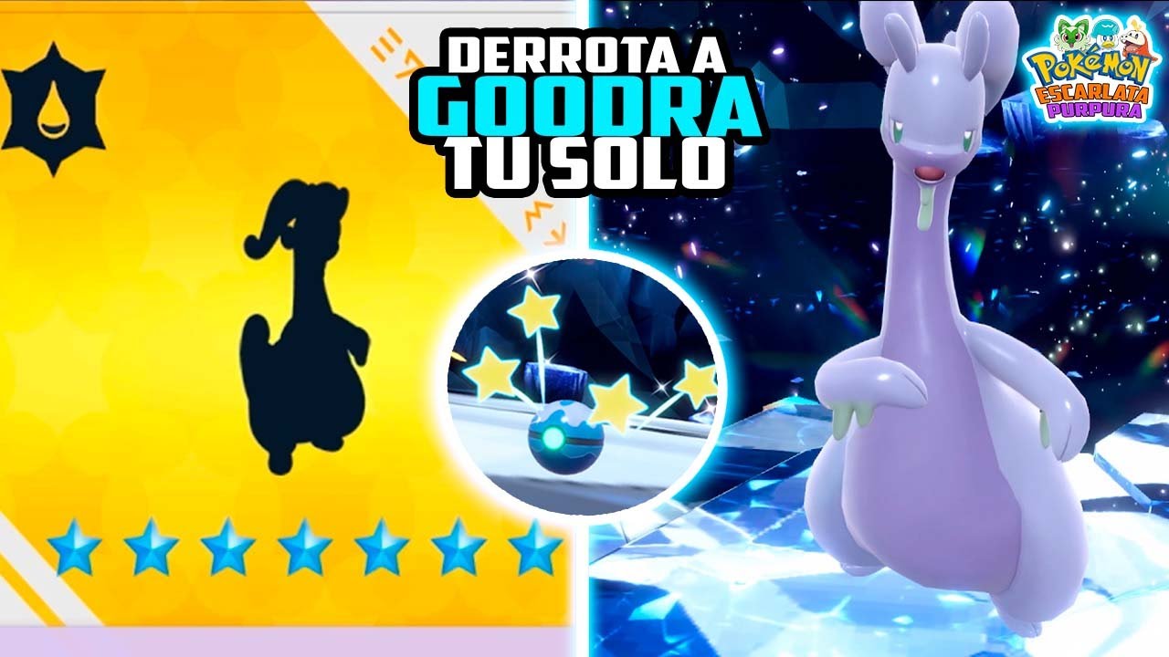✅Derrotalo TÚ SOLO!!! Así humillas a GOODRA RAID 7 en Pokémon Escarlata y Púrpura.