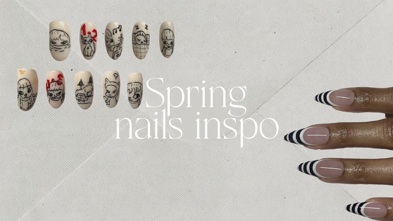 this or that? spring nails inspo 