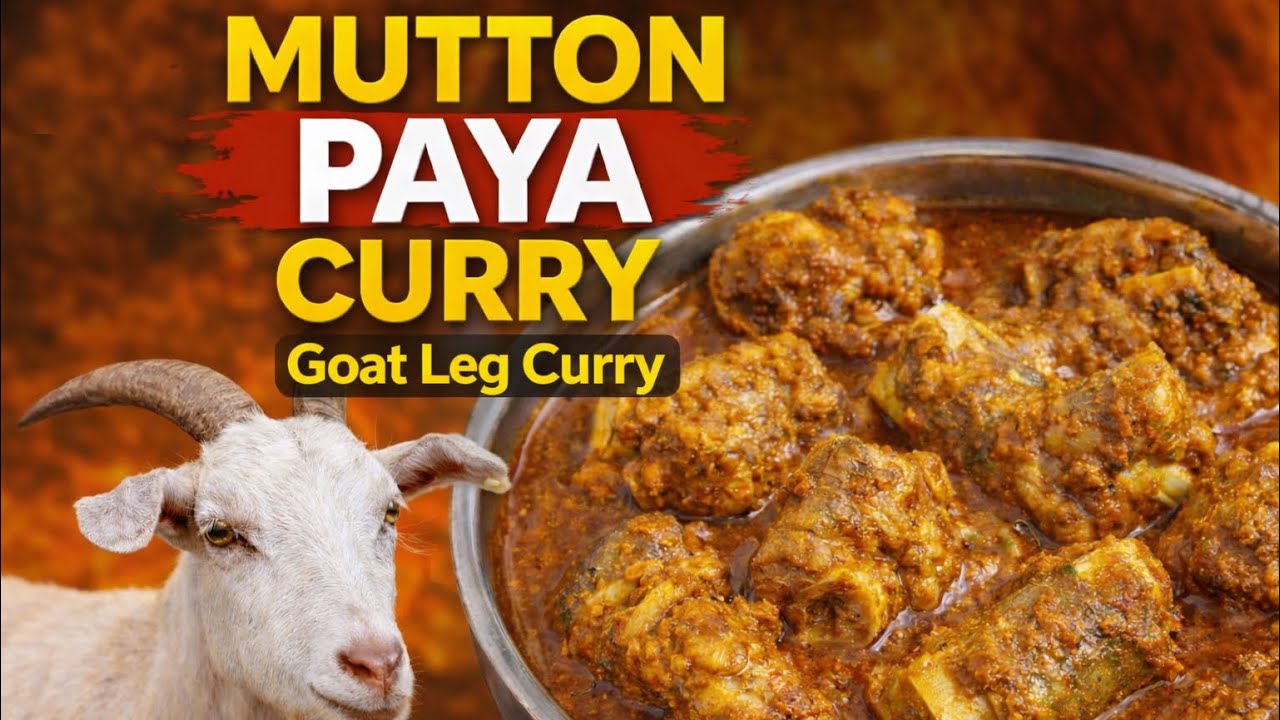 Mutton Paya Curry | Goat Leg Curry | Soft & Juicy Paya Recipe#food #cooking  #recipe #keerthanafood 