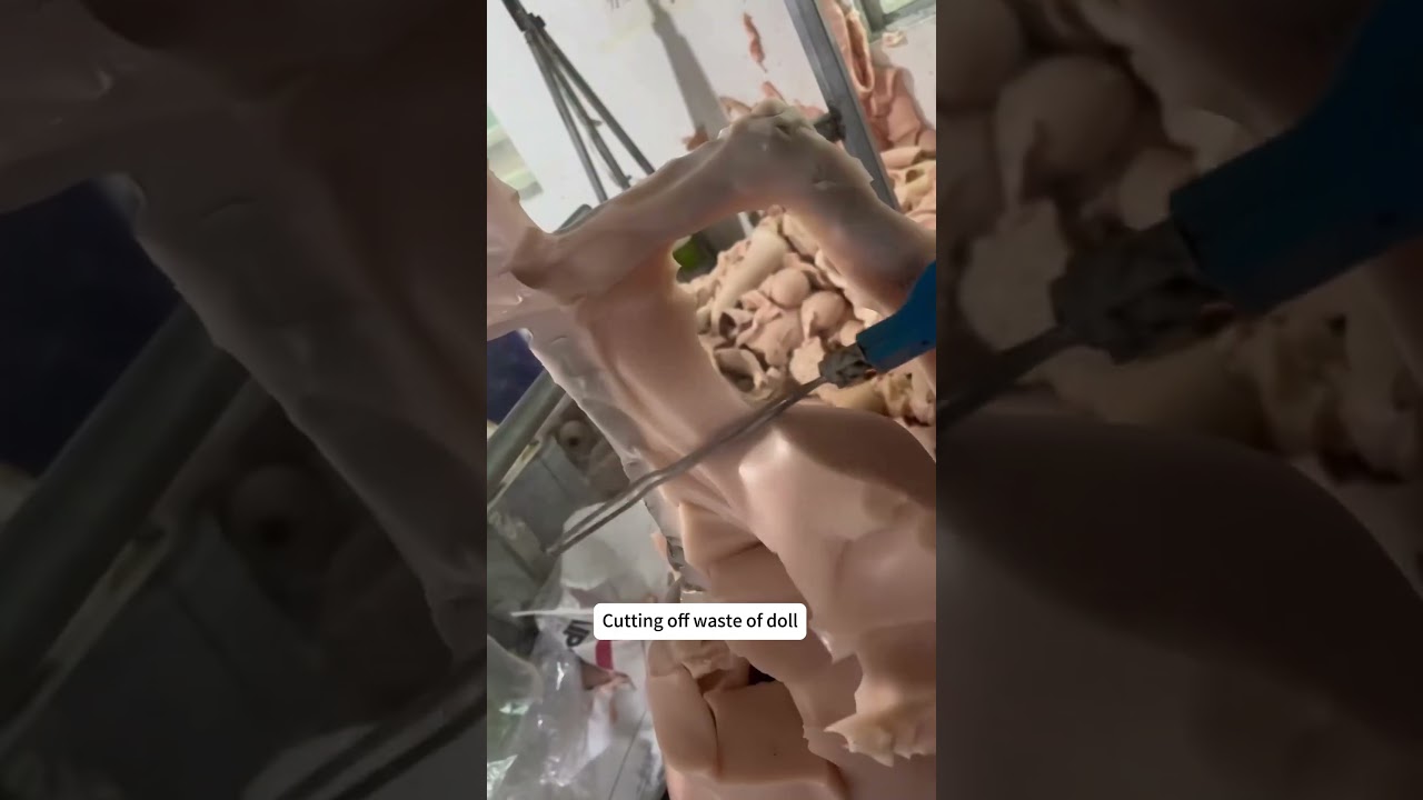cutting waste of doll #xdollhub#realdoll#siliconedoll#realisitcdoll#dolls