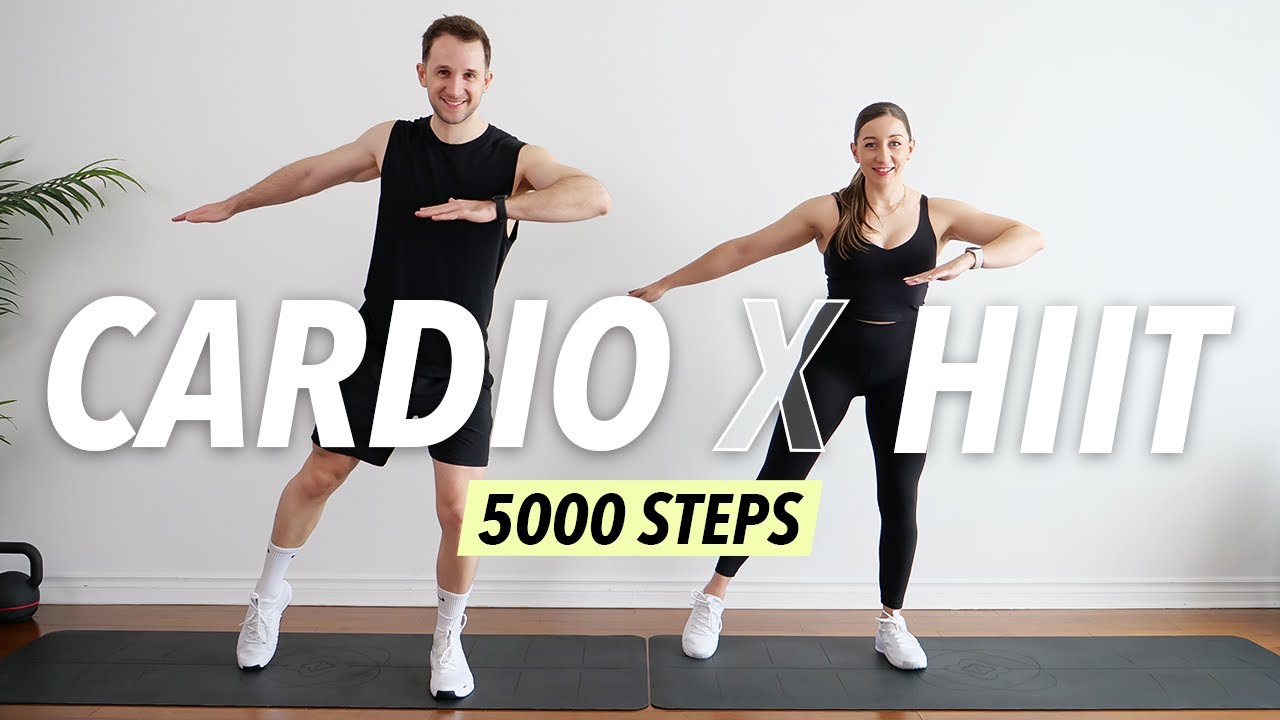 30 Min Cardio HIIT workout at Home - 5000 steps for Fat Burn (No repeat) | Day 15 Move Reset