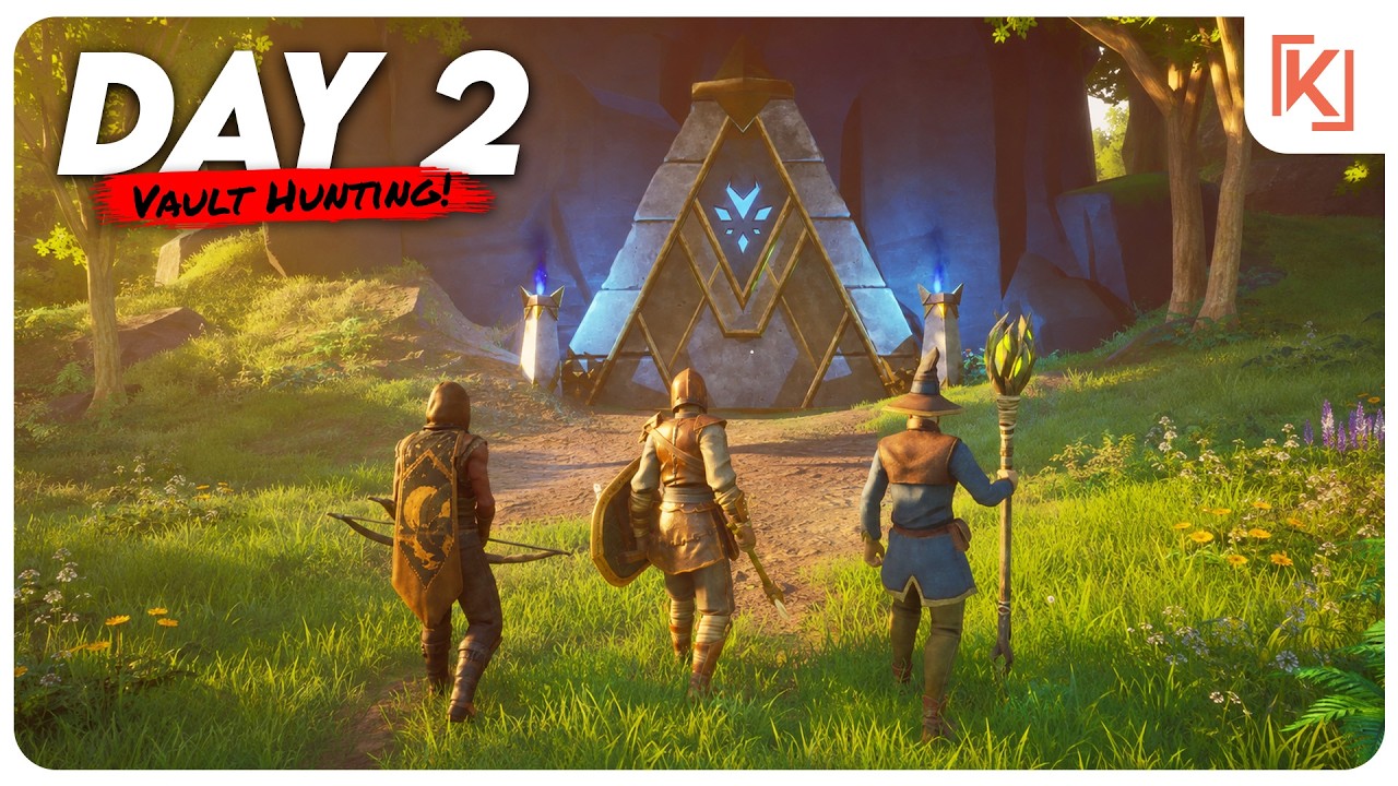 Day 2 Vault Hunting in RuneScape: Dragonwilds&hellip; D&D Challenge!