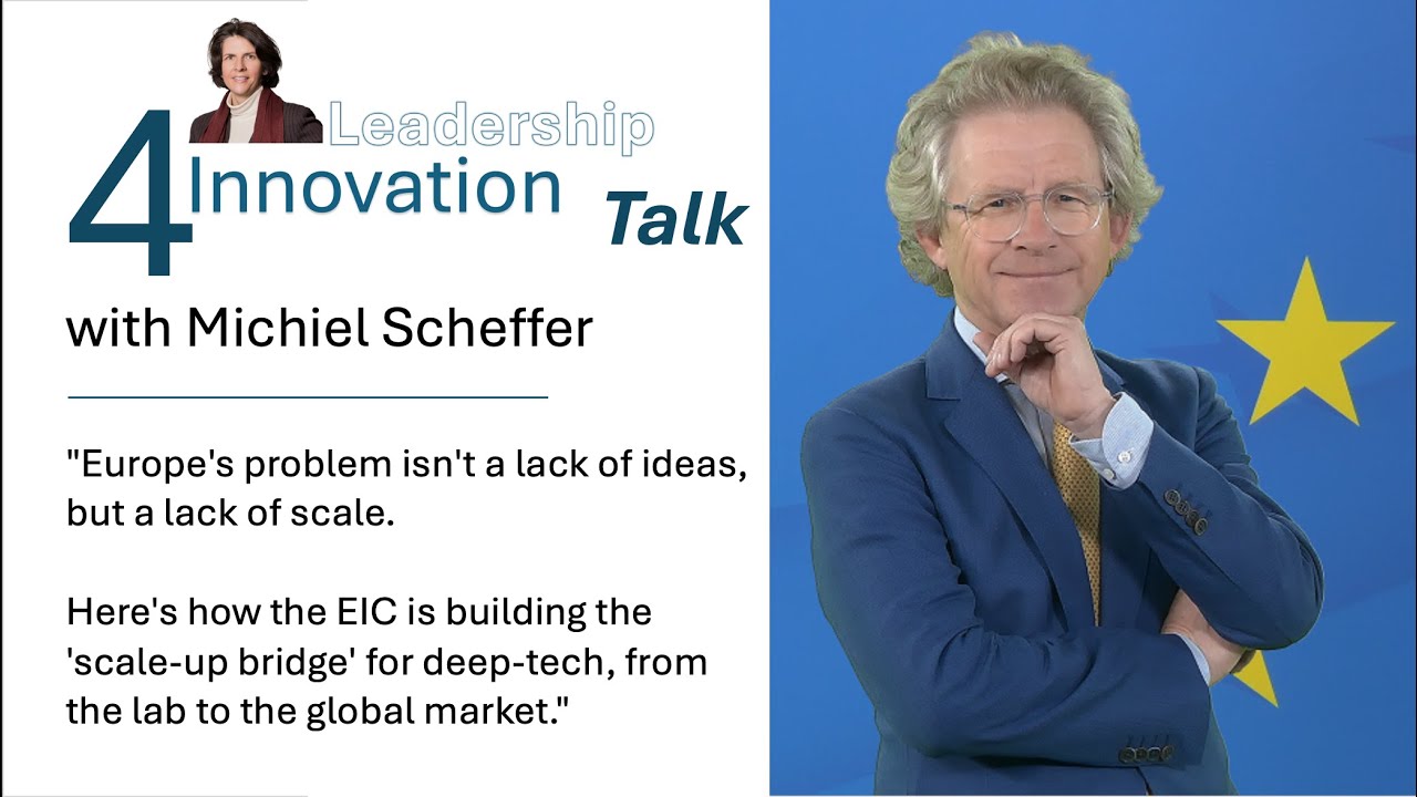 4Innovation Leadership Talk with Michiel Scheffer