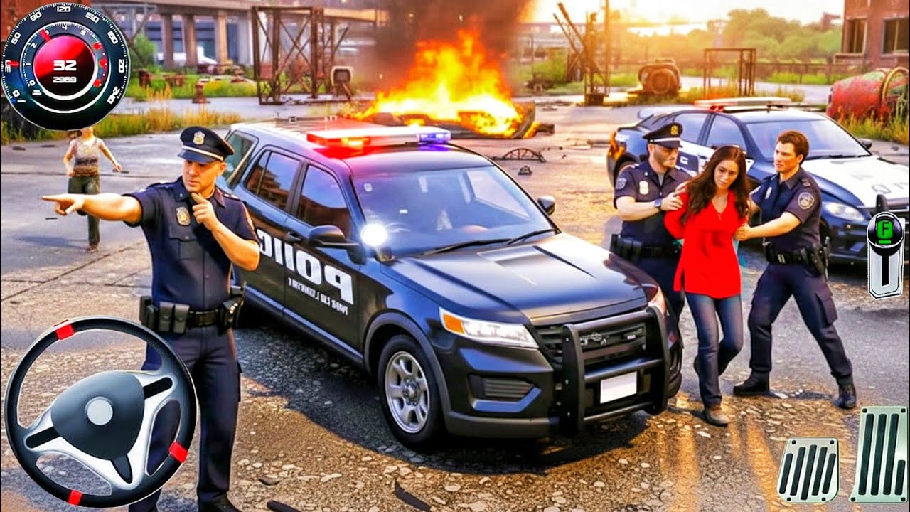 New Police Car Chase Simulator - Real Cop Cars Driving Simulator 2026 Part 53 - Android GamePlay