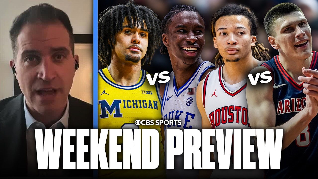 Jon Rothstein previews LOADED weekend: No. 4 Arizona vs No. 2 Houston,  No. 1 Michigan vs No. 3 Duke