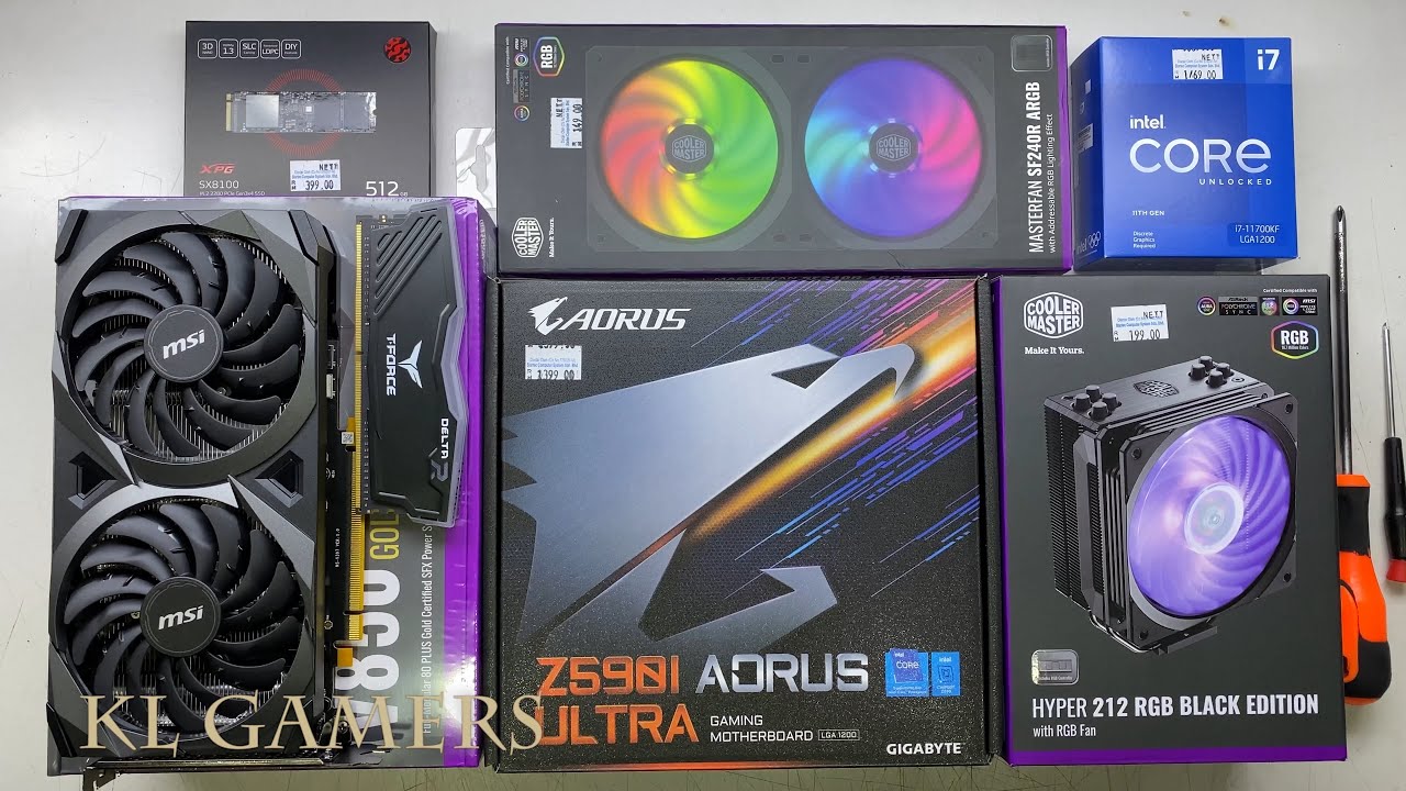 intel Core i7 11700KF GIGABYTE Z590I AORUS ULTRA HYPER 212 RGB Black RTX3060 LIAN LI TU150 ITX PC