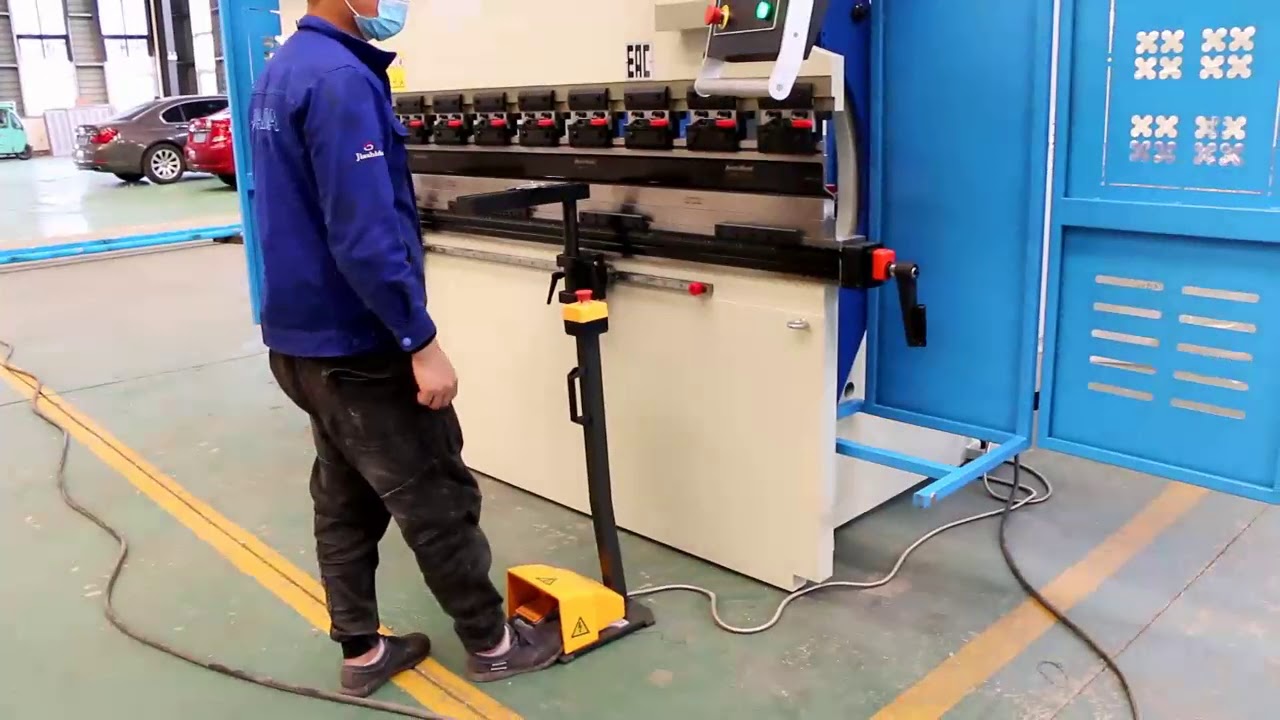 Economic cost  CNC Press brake 100T/2500MM Steel plate bending machine with SNC53/Ctouch8 controller