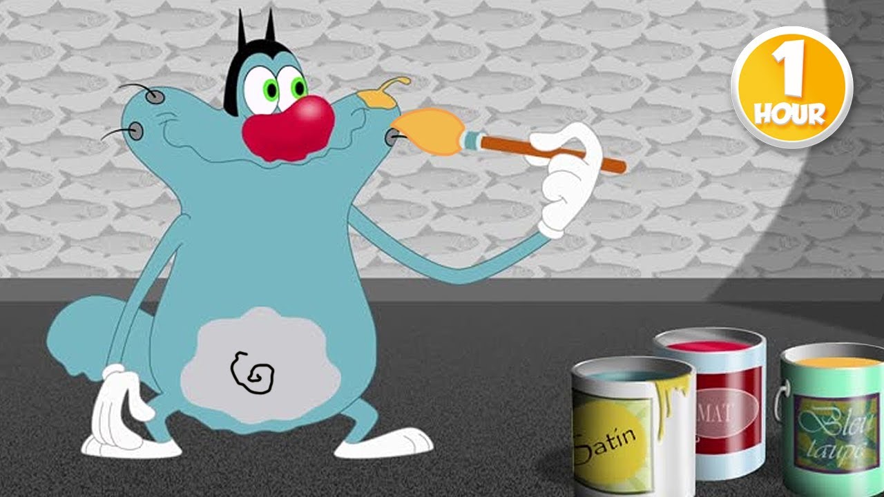 Oggy in Color | OGGY TV | 1 Hour Compilation | New Episodes in HD