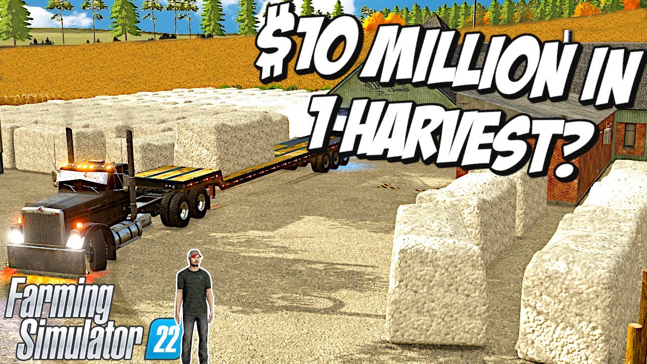 Can We Make 10$ Million in a Single Harvest? | Farming Simulator 22
