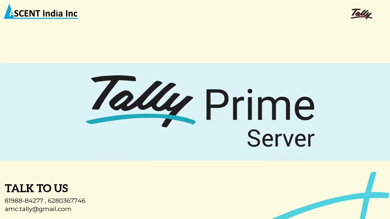 Benefit of TallyPrime Server
