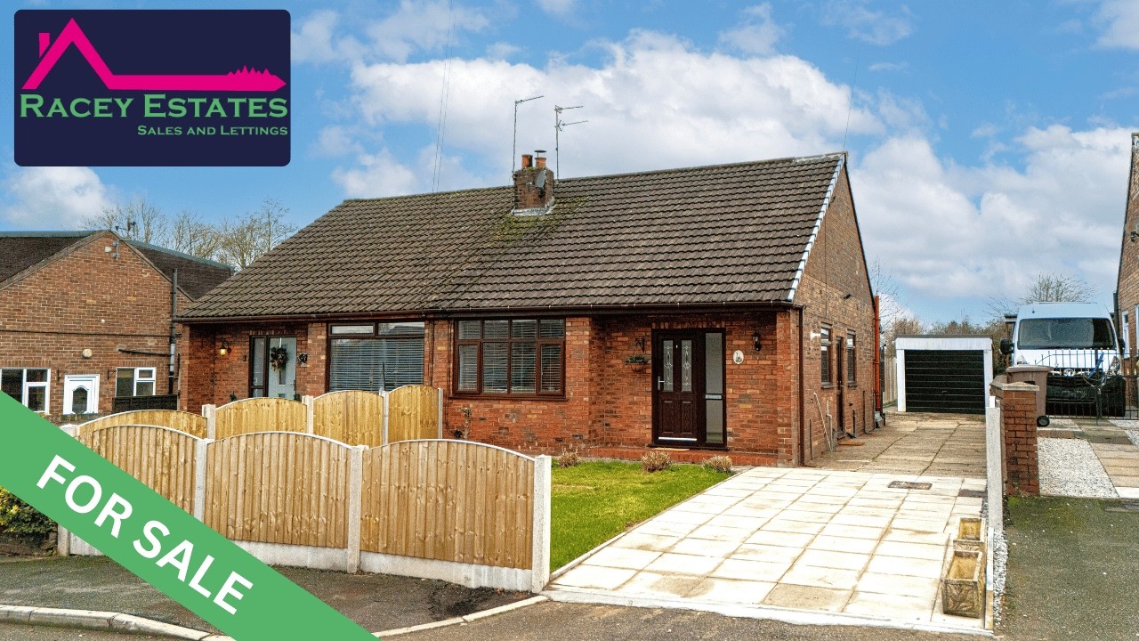 Charming 2 Bedroom Semi-Detached Bungalow For Sale In Newton-le-Willows (WA12)- Racey Estates