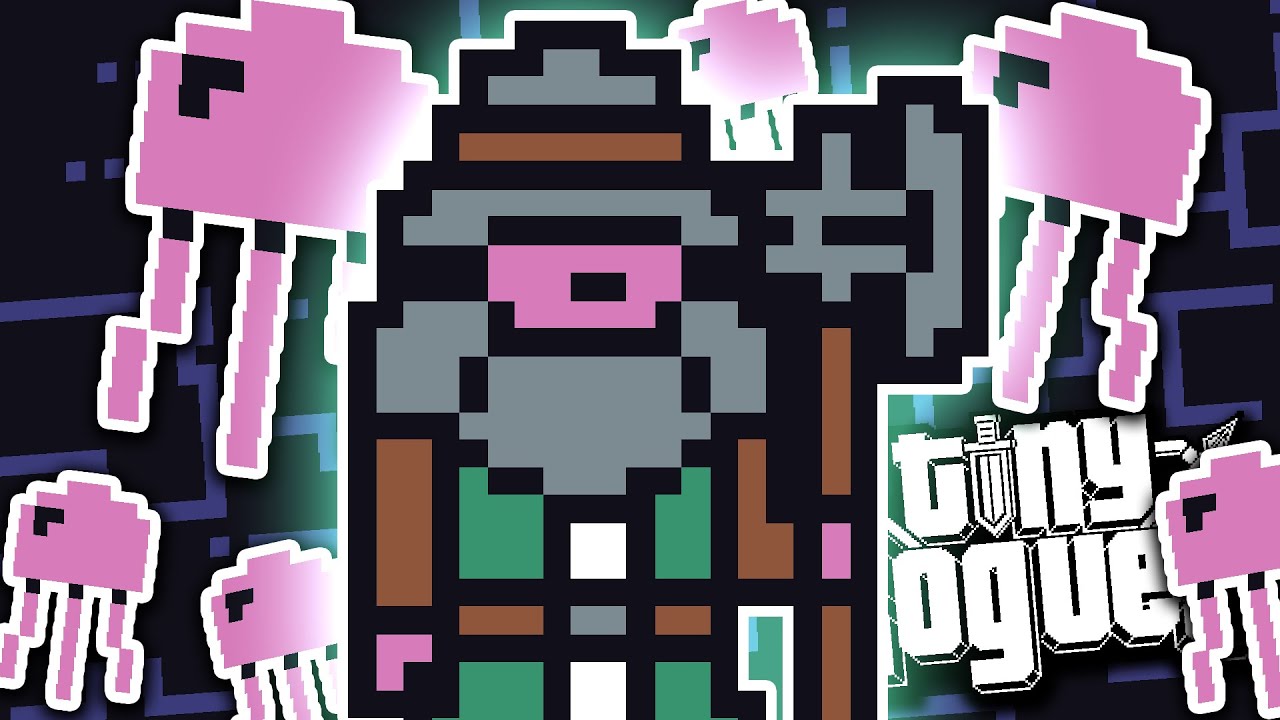 Just a Soldier and His 6 Jellyfish in Tiny Rogues