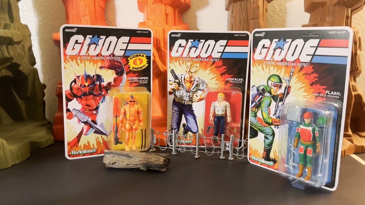 Super 7 GI Joe Reaction Plus - Wave 7 Funboxing