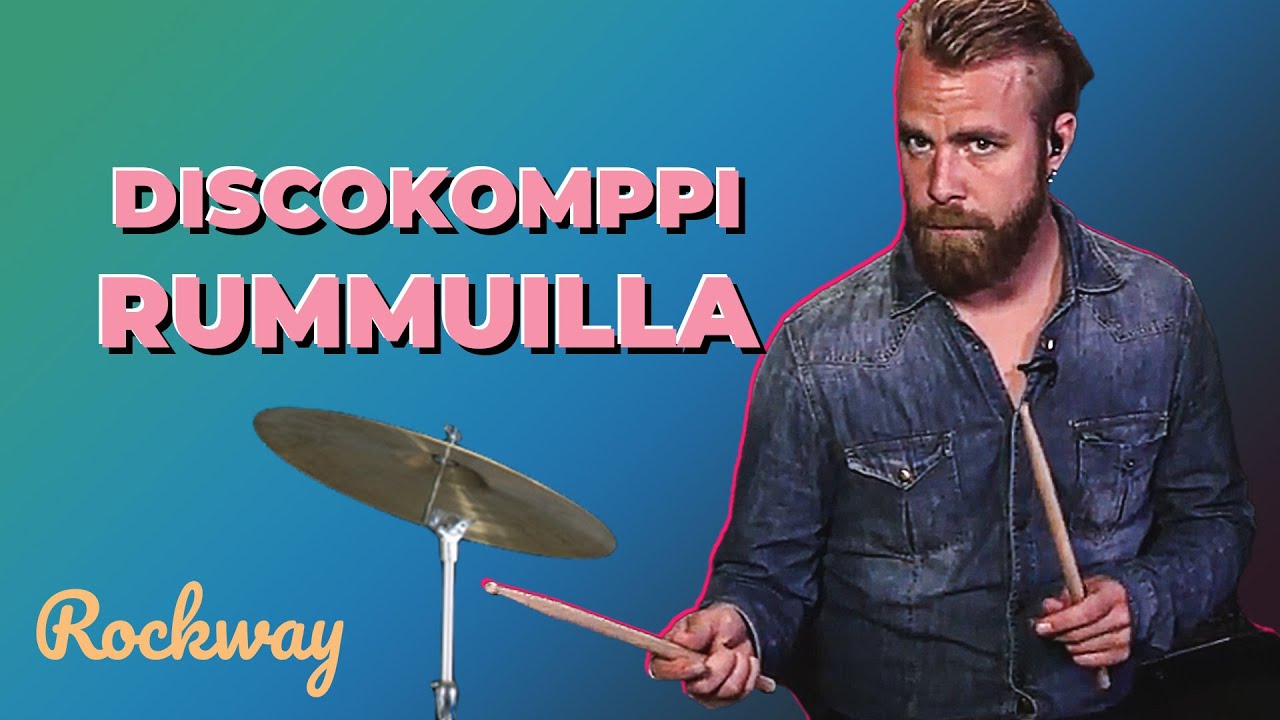 Discokomppi rummuilla (sopii aloittelijoille!)