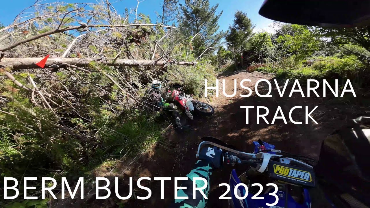 He Hit A Tree Again? - Husqvarna Track - Berm Buster - April 2023