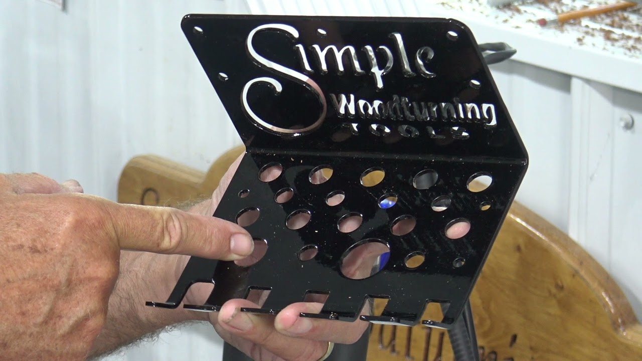 Tool Rack for Simple Hollowing System and Tools