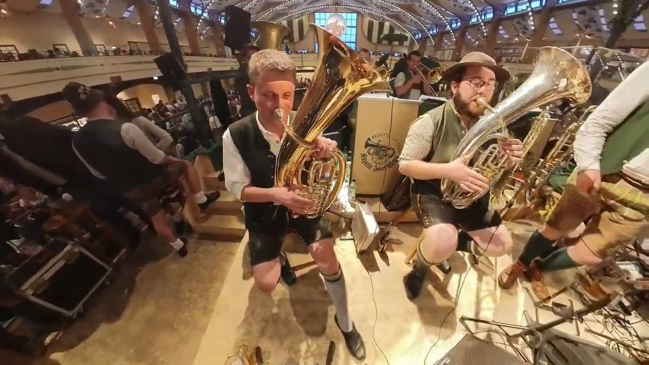 Kapelle Josef Menzl - Schmidmarsch live auf der Wiesn 2022 im Bräurosl-Festzelt