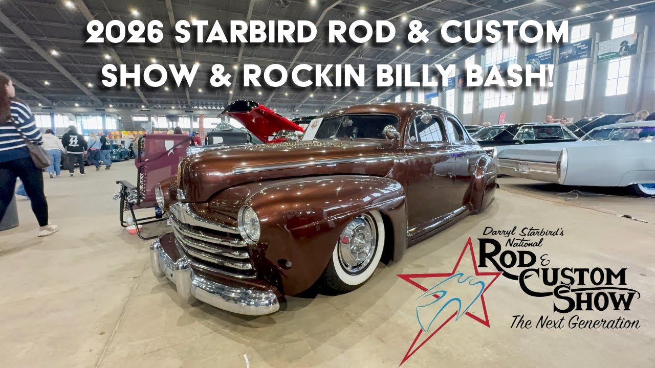 Выставка хот-родов и кастомных автомобилей Starbird Rod & Custom Show & Rockin Billy Bash 2026