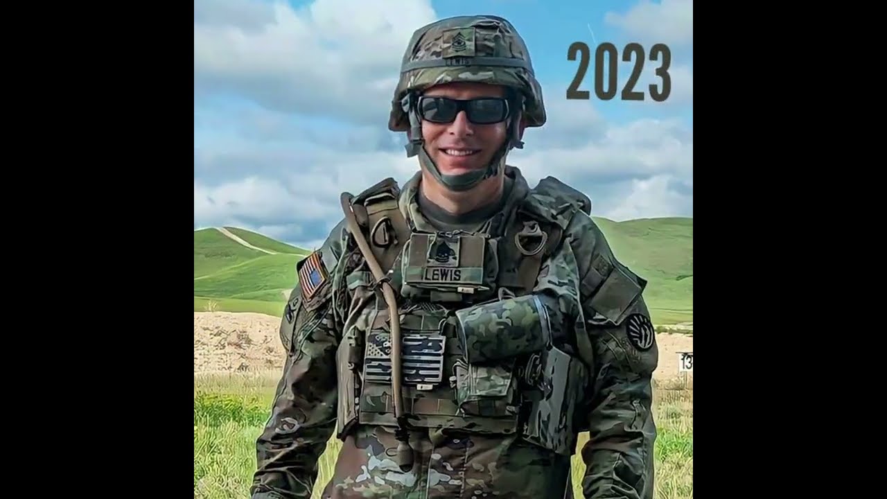 CSM David Lewis 35 Year Army Career Photo Montage – 31 December 2024.