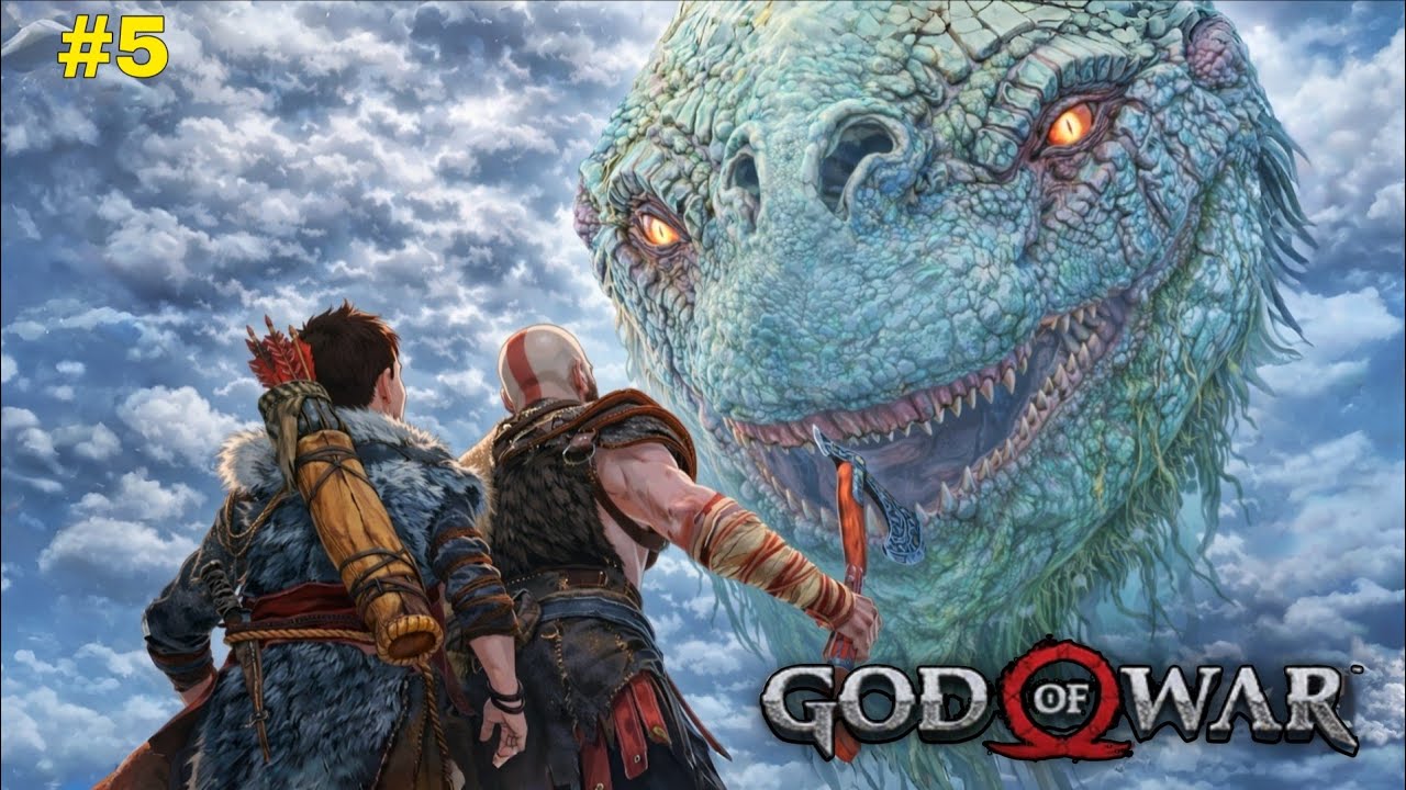 This Water Monster is INSANE 😳 | God of War #hiflutegamerz #godofwar #godofwargameplay #hype 