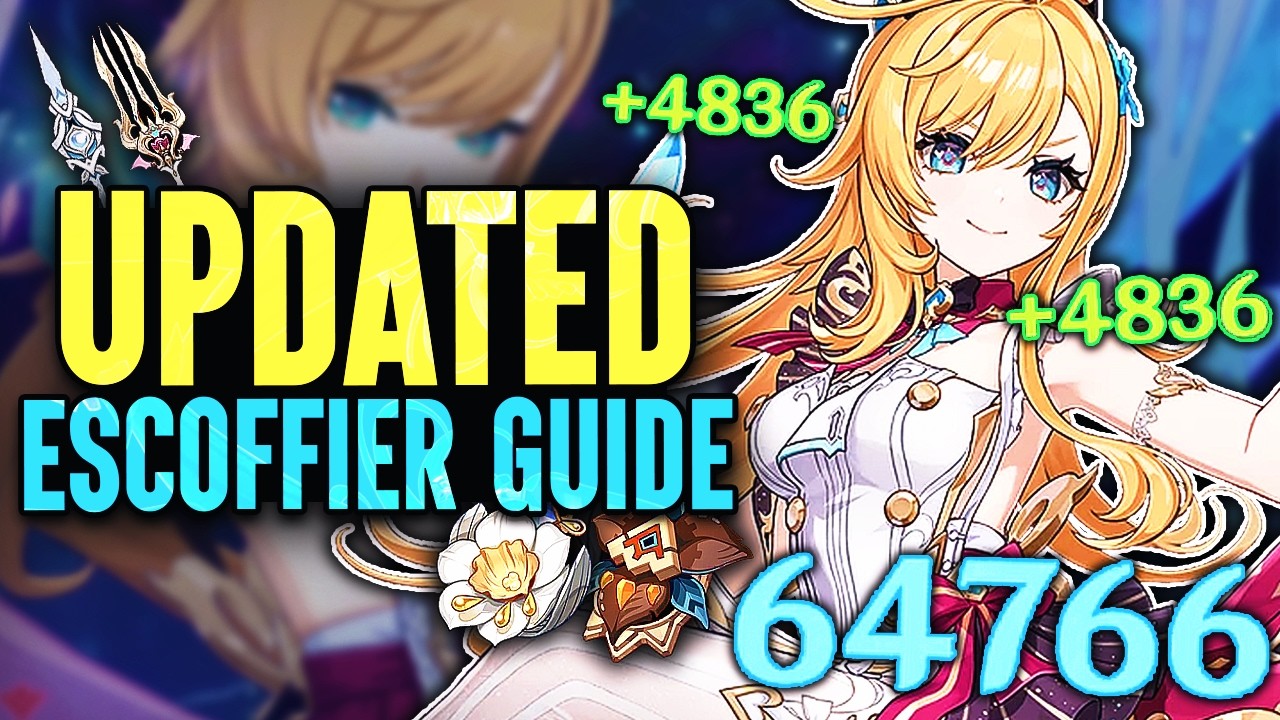 *6.4 UPDATED* Escoffier Guide! | Best Weapons, Artifacts & Teams (Genshin Impact)