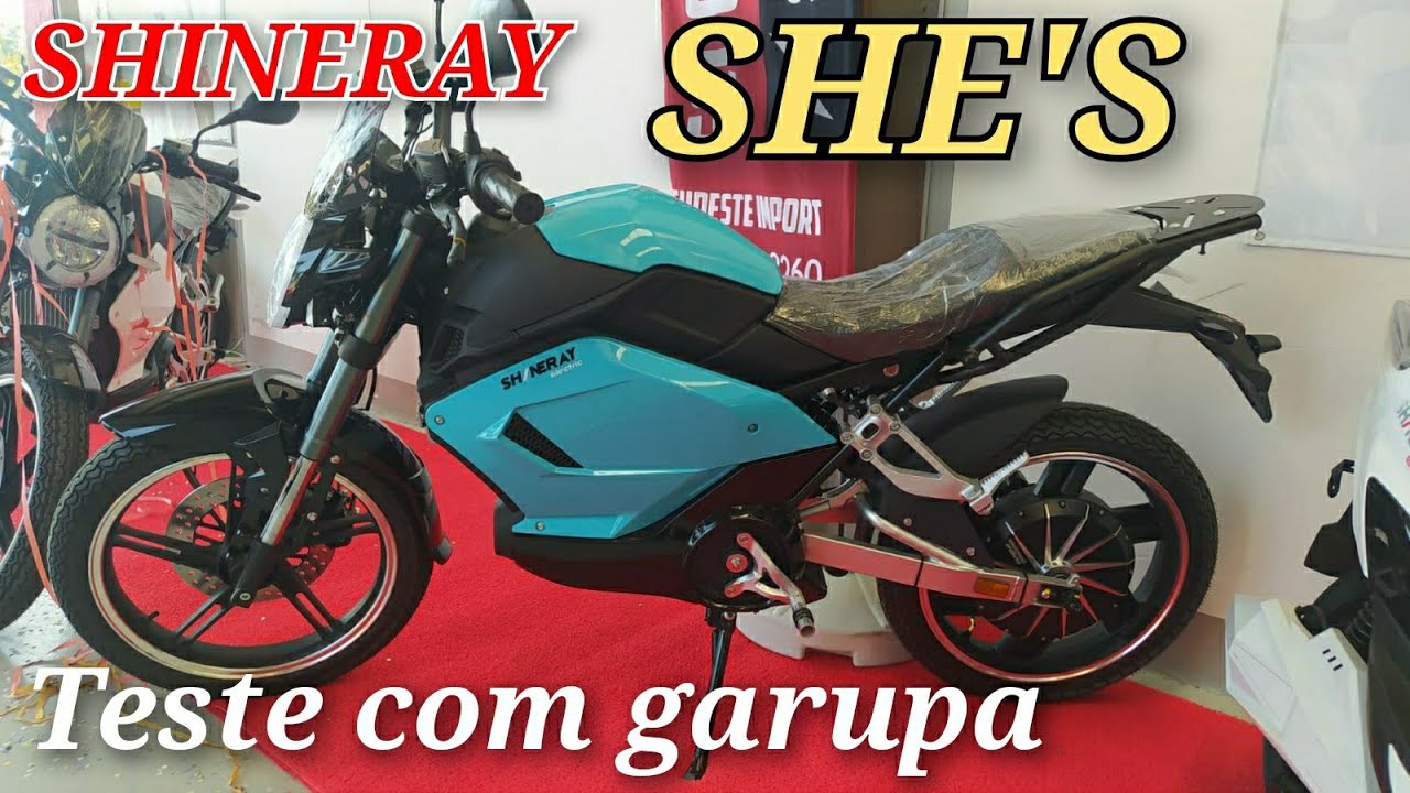 TESTEI A SHE-S COM GARUPA/ SERÁ QUE SUBIU MORRO ? #shineray #she