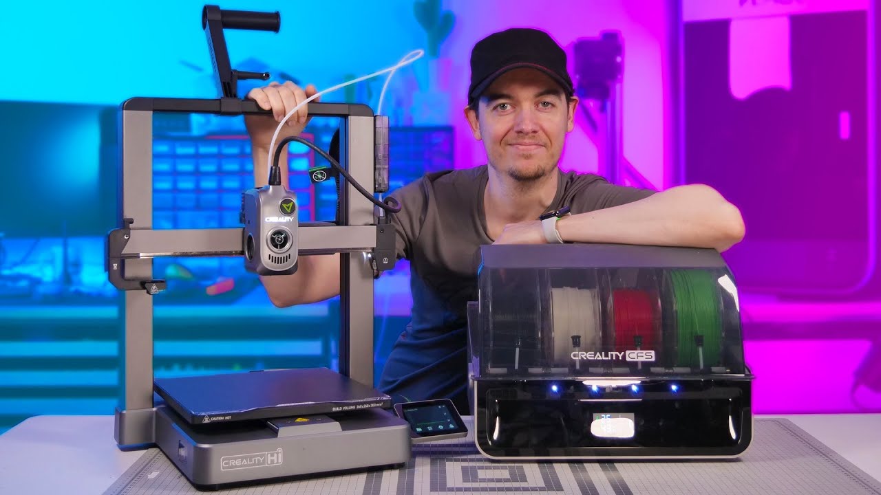 Creality Hi Combo, pas qu'une Ender 3 V3 avec un module CFS de 4 à 16 filaments