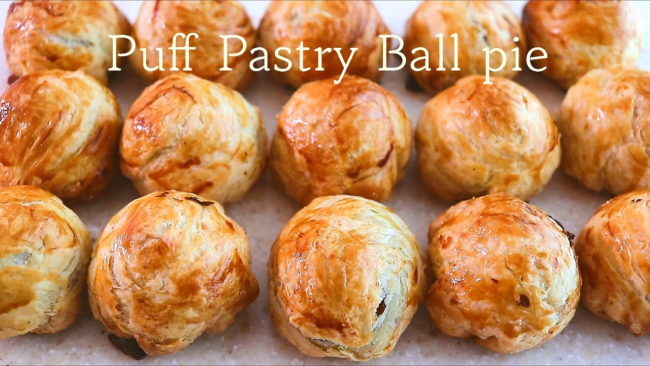 Pastry Ball Pie / Пирог из слоеного теста