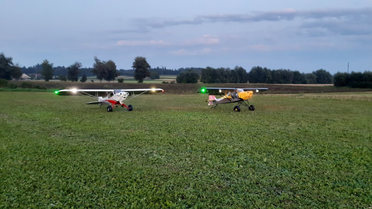 XCub and SuperStol on a nice  evening flight