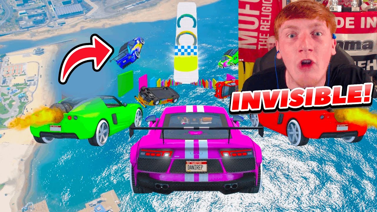 Лучшие моменты трансляции каждой гонки GTA Angry Ginge (Эпизод 15)