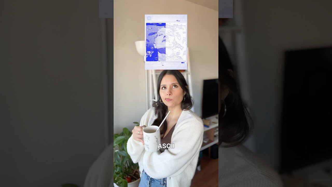 Making an ASCII video player #ascii #aitools  #asciiart